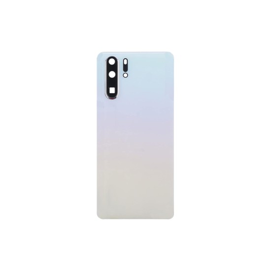 Tapa Trasera+Lente de Camara Huawei P30 Pro Blanco